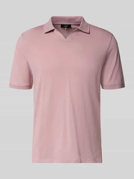 Koszulka polo w kroju slim fit z dekoltem w serek model BOLL' Cinque