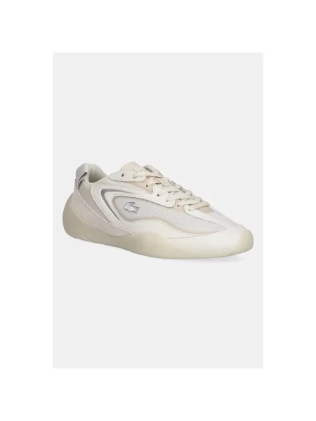 Sneakersy Lacoste beżowe