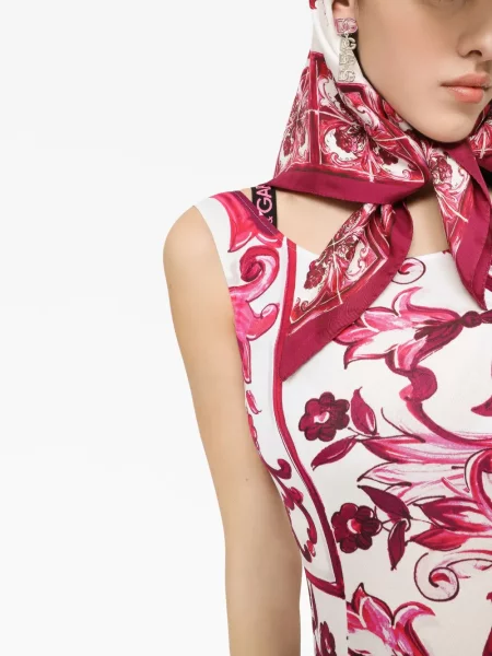 Náušnice Dolce & Gabbana stříbrné