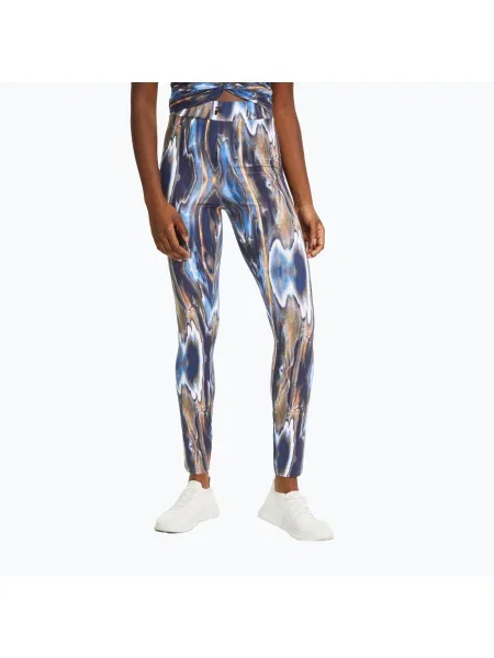 Olcsóbban. FILA női leggings Clamart AOP High Waist olvadó aop. Méret: L kék