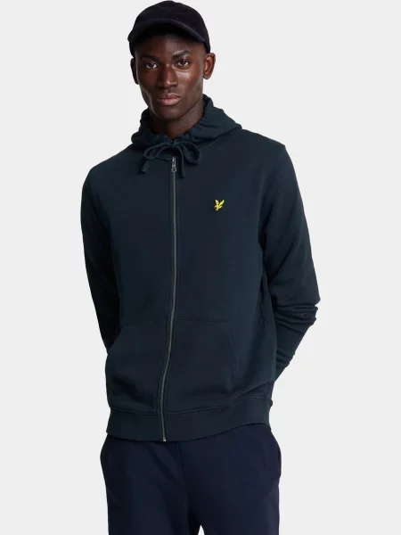 Спортивна кофта Lyle & Scott синій