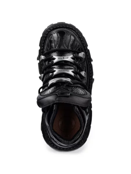 Sneakerși New Rock chunky negru