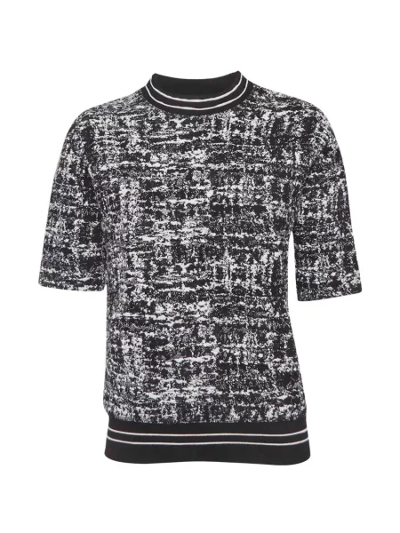 Top Sandro tricotate negru