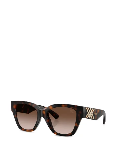 Ochelari de soare Burberry cu autograf maro