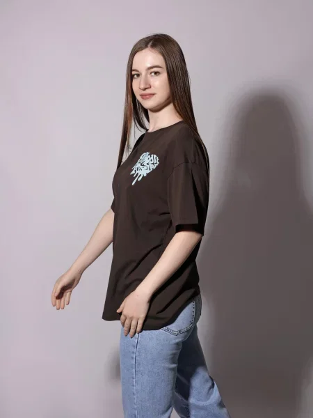 Футболка Andin коричневая