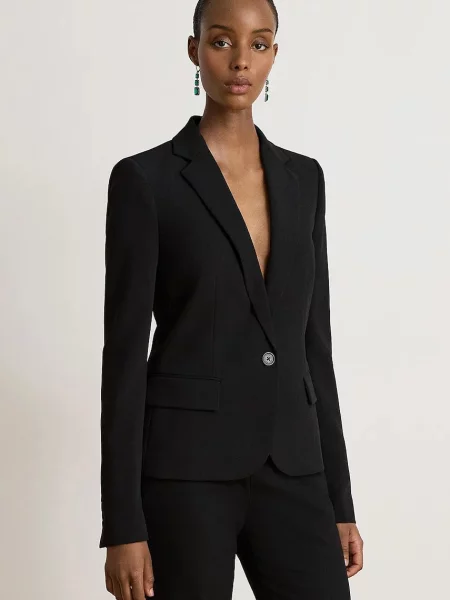 Lauren Ralph Lauren sako s bavlnou černé