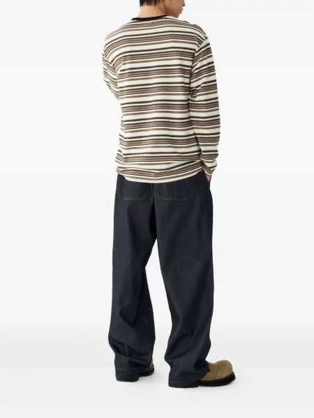 Pantaloni Studio Tomboy plisate albastru