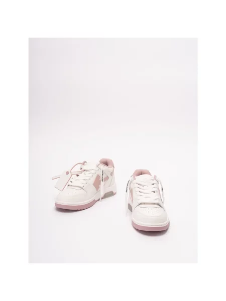 Sneakersy Off-white skórzane białe