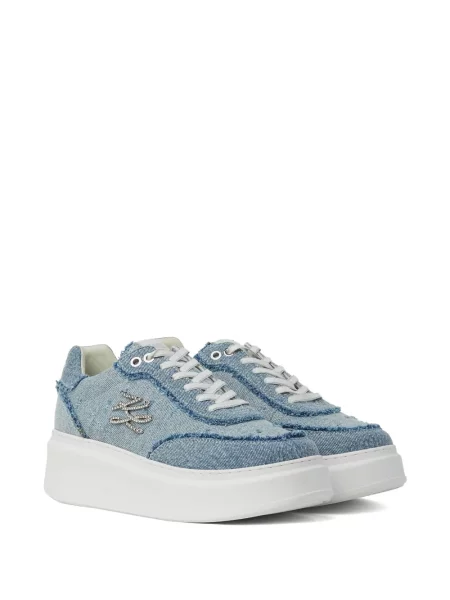 Sneakerși Karl Lagerfeld albastru