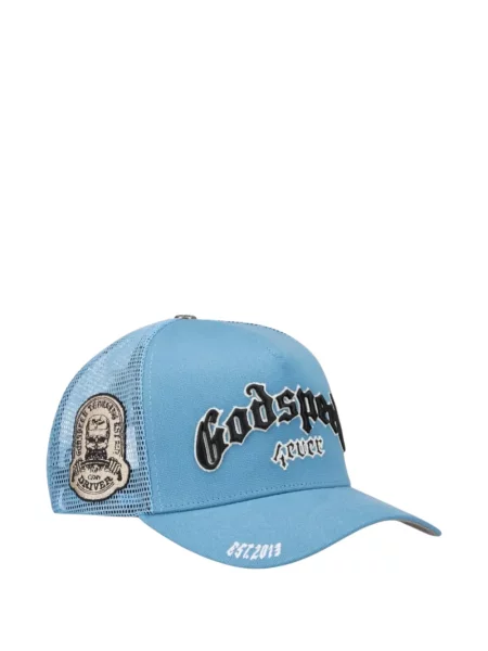 Шапка с козирки Godspeed бродирана синьо