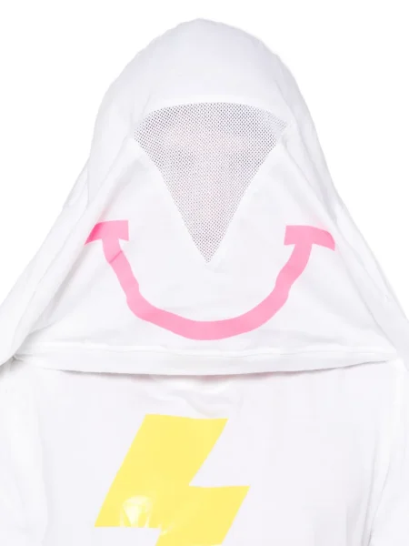 Hanorac cu glugă Walter Van Beirendonck alb
