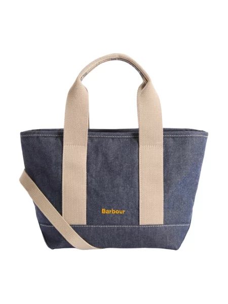 Shopperka Barbour niebieska