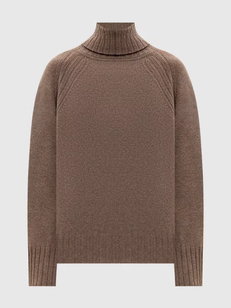 Светр TABATHA з кашеміру і вовни John Smedley коричневий
