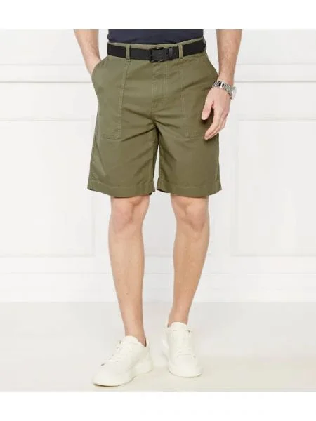 Gant Pantaloni scurți | cu adaos de in kaki