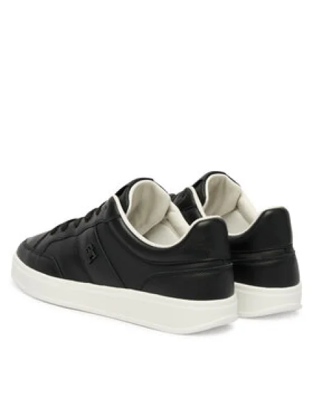 Tommy Hilfiger Sneakersy Th Heritage Court Sneaker Ltr čierna