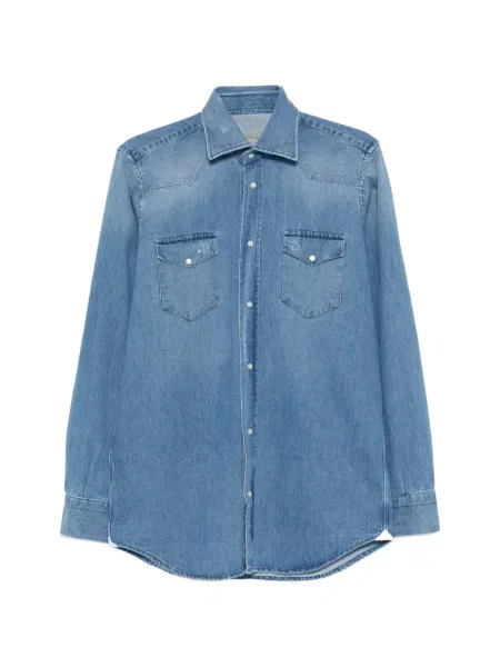 Риза Sartorio Napoli синьо