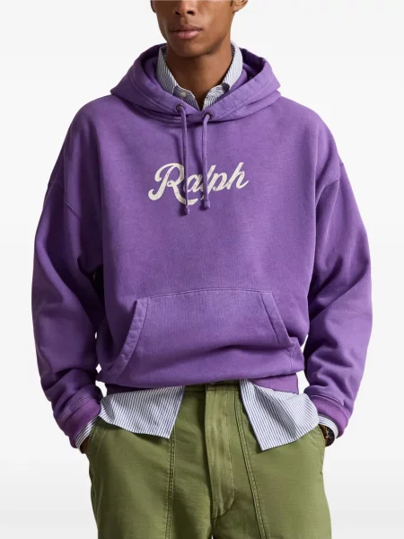 Șosete Polo Ralph Lauren cu model herringbone cu broderie plasă albastru