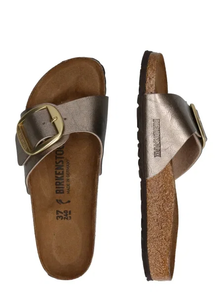 BIRKENSTOCK Saboți Madrid bronz auriu