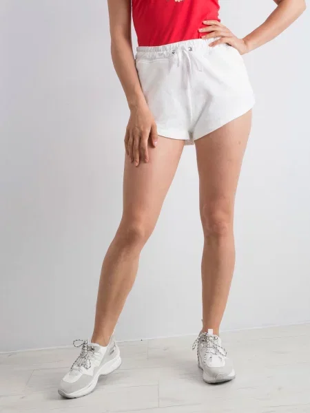 Pantaloni scurți Fashionhunters gri