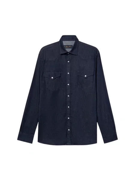 Koszula dżinsowa Brooks Brothers niebieska