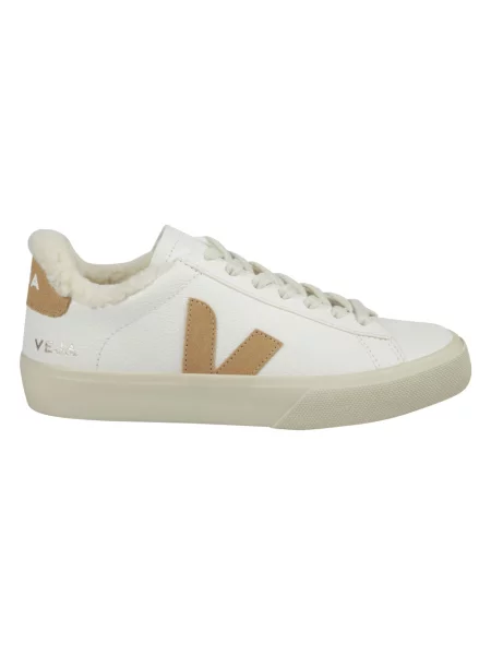 Sneakersy Veja Campo skórzane białe