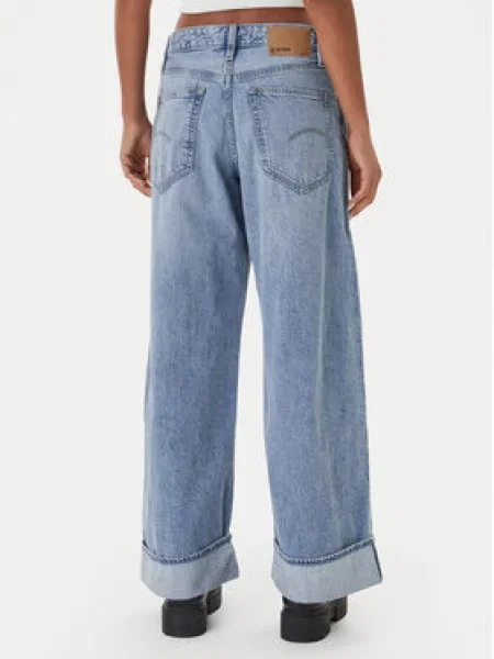 G-Star Raw Džinsai Roxx Žydra Wide Leg mėlyna