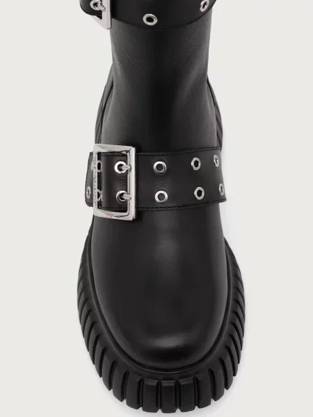Кожаные сапоги Karl Lagerfeld