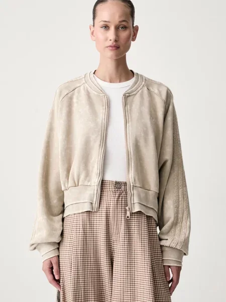 Adidas Originals bluza SST Double Layered beżowa