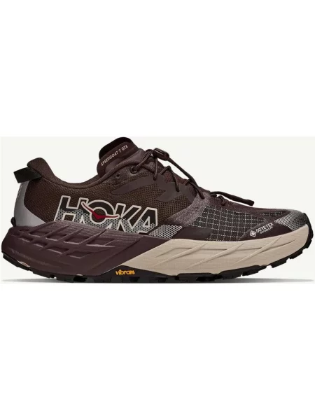 Buty do biegania HOKA Speedgoat 7 GORE-TEX brązowy beżowy
