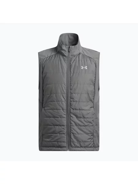 Bezrękawnik do biegania Under Armour Storm Session Run Vest castlerock/reflective