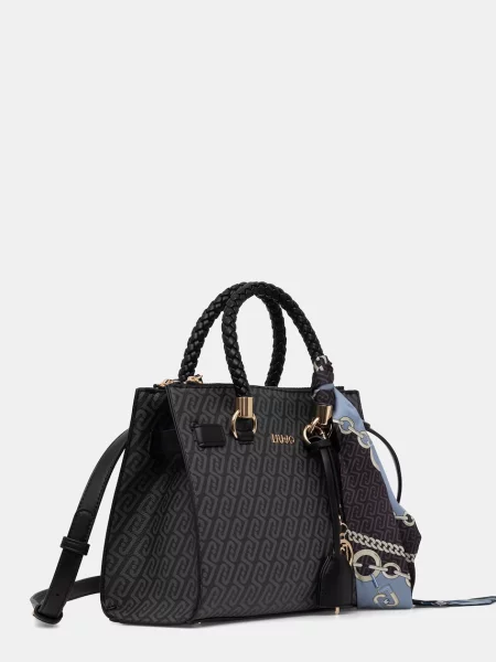 Rucsac Liu Jo cu strasuri negru