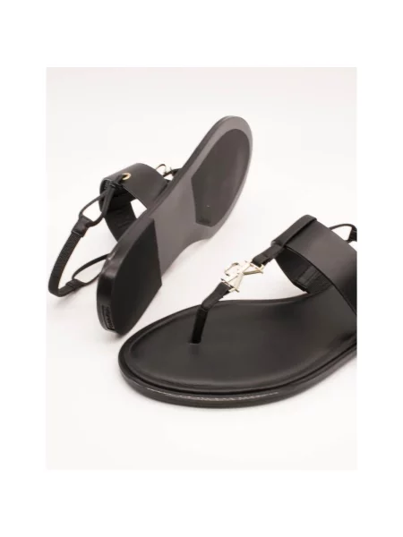 Calvin Klein De piele sandale Filomena negru