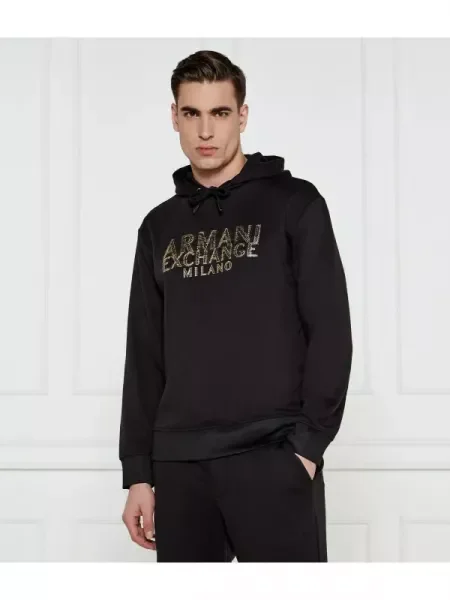 Armani Exchange Pulóver fekete