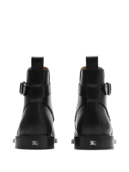 Botine Burberry din piele negru