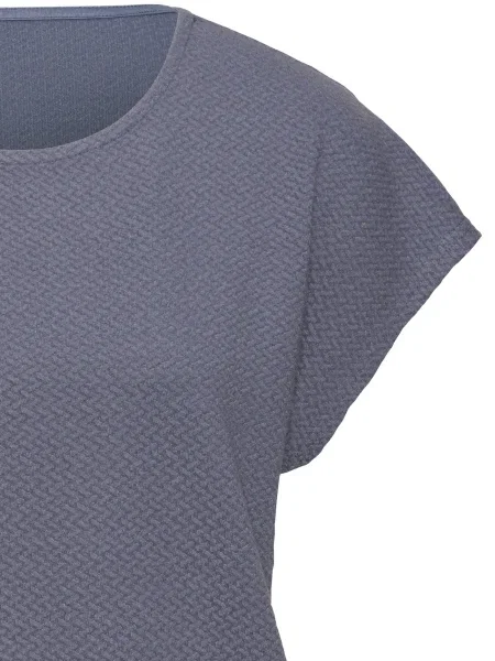 VIVANCE Tricou fumuriu albastru