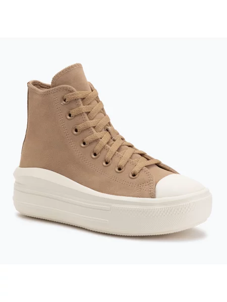 Дамски кецове Converse Chuck Taylor All Star Move Platform coffee rum кафяво