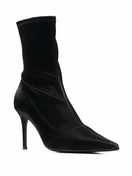 Cizme Giuseppe Zanotti cu toc înalt negru