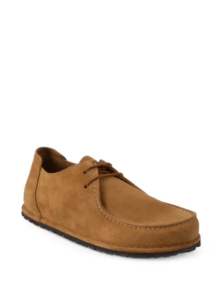 Nėriniuotas derby batai Birkenstock ruda