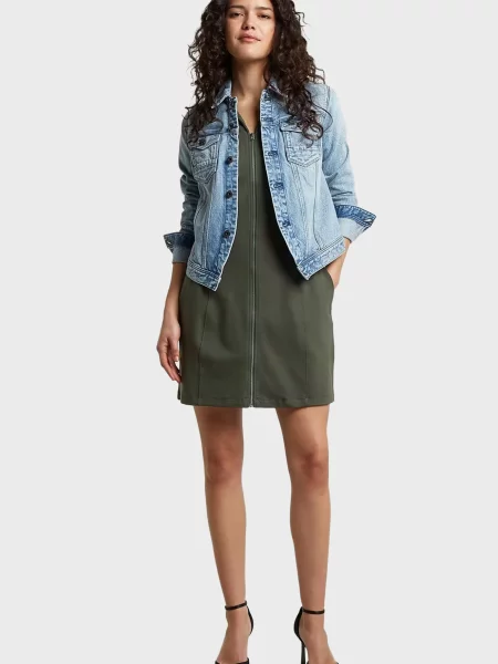 Платье G-star Raw серое