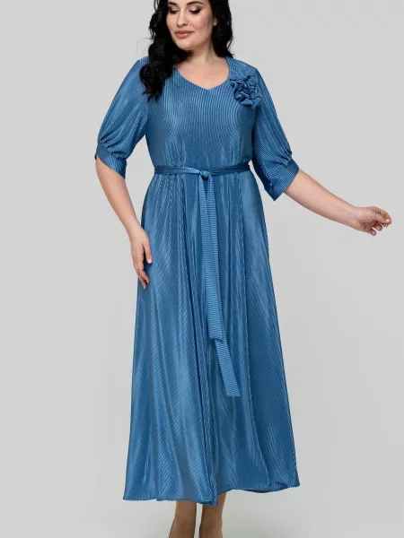 Сукня максі All Posa синій