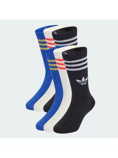 Ponožky Crew Kids – 6 párů bílé