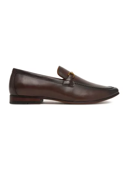 Loafersy brązowe