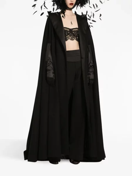 Striukė Dolce & Gabbana su plunksnomis juoda