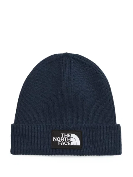Czapka The North Face z logo niebieska