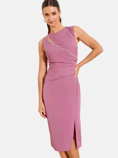 Lipsy Rochie eozină roz