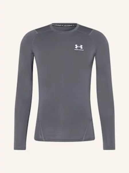 Tričko Under Armour s dlouhými rukávy šedé
