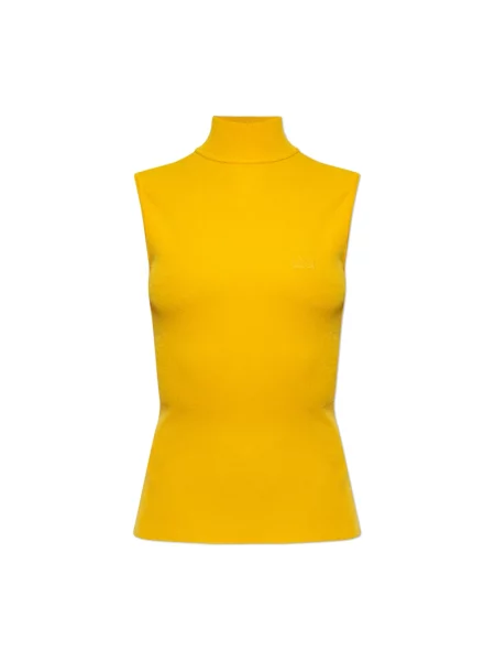 Sweter z golfem Loewe do golfa żółty
