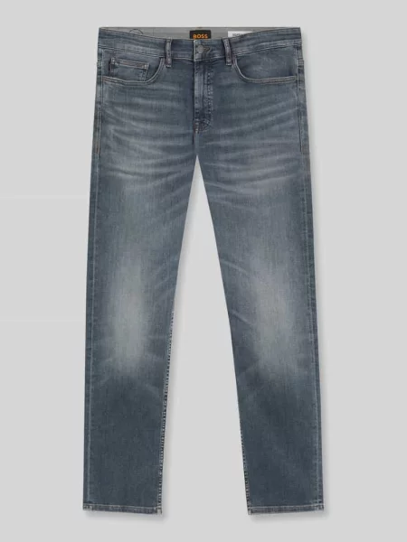 Jeansy o kroju slim fit z Mieszanka bawełny Model DELAWARE BO' Boss Orange