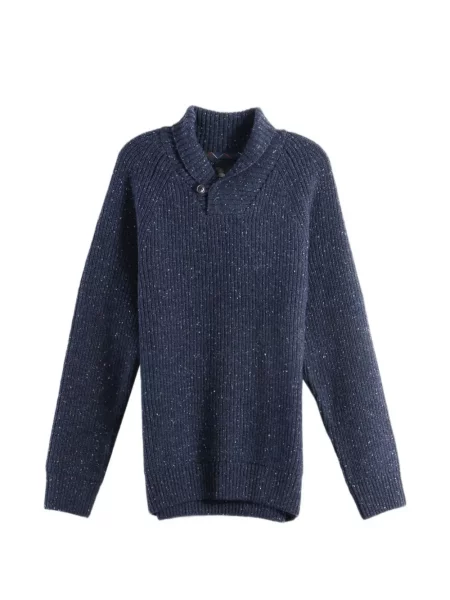 Gulerat pulover Barbour albastru