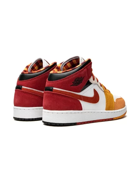 Sneakersy dziecięce Jordan Air Jordan 1 pomarańczowe